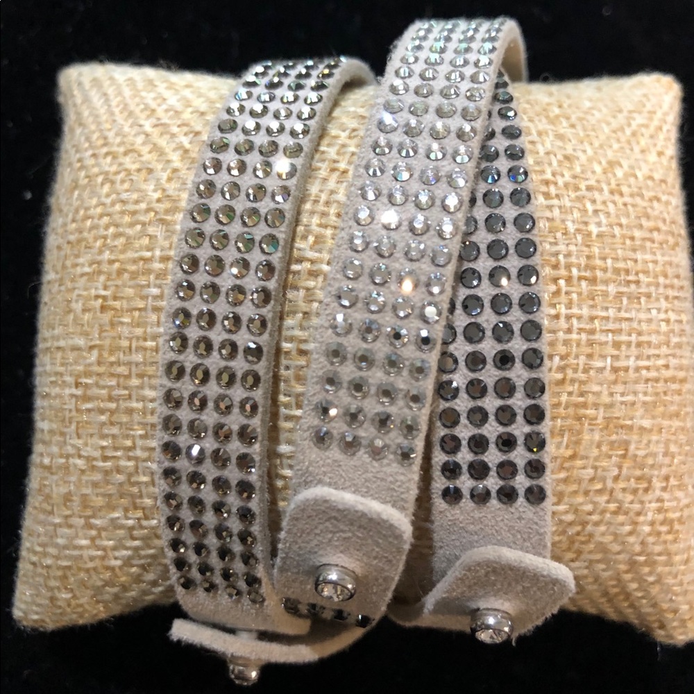Tri Wrap Touchstone by Swarovski wrap bracelet